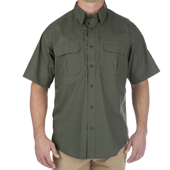 5.11 Tactical Taclite Pro Short Sleeve Shirt US Patriot TDU Green Vented-XL - Picture 1 of 12